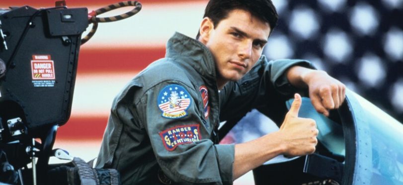Tom Cruise as Maverick in “Top Gun.” (Paramount Pictures)